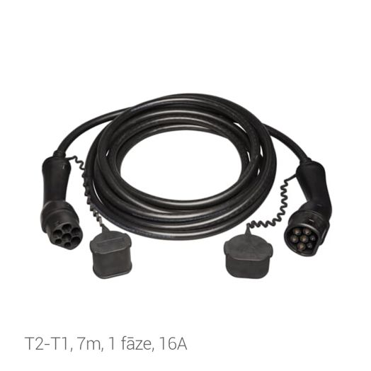 CARPLUG Câble de recharge - Type 2 - Type 2 - 7m - 7,4kW (1 phase